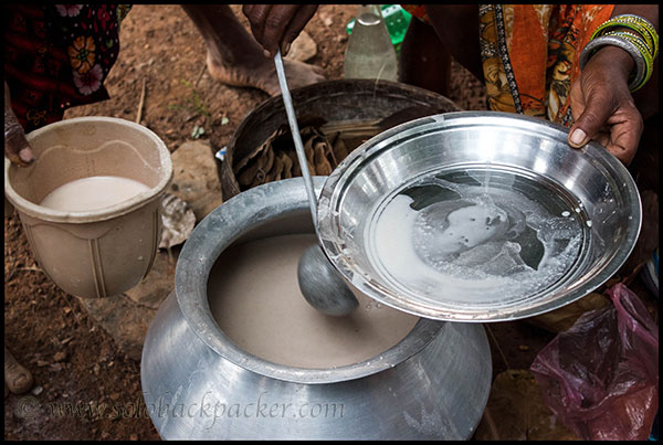 Desi Daru (Home-Made Liquor) Made of Rice