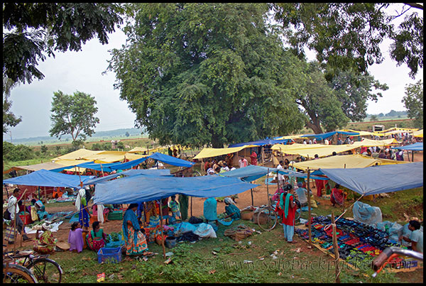 A Local Haat (Market) near Dantewara
