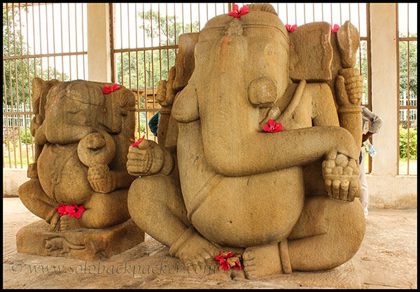 Twin Ganesha Statue in Barsur