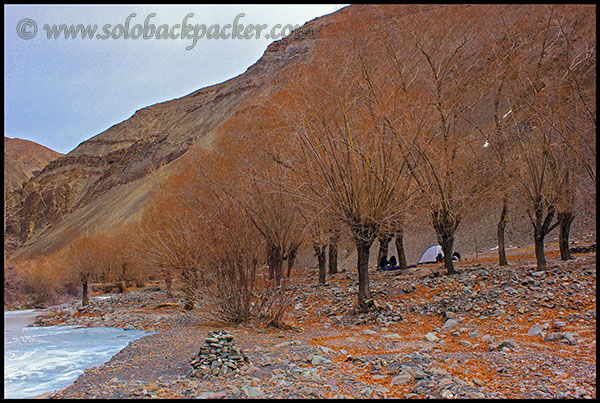 Our Tent at Zingchen Village