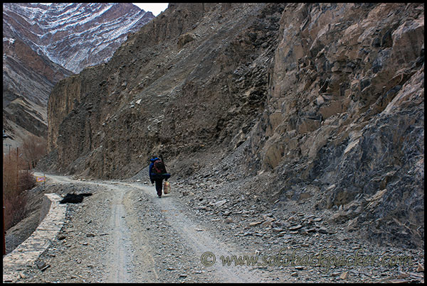 Walking on The Road