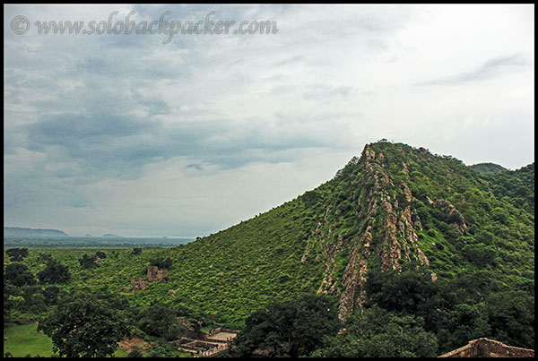 View From the Bhangarh Fort