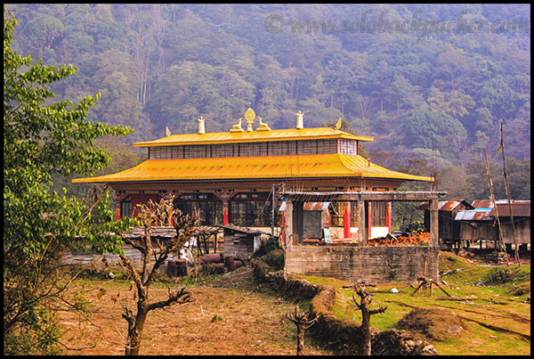 A Monastery in Yuksom Village