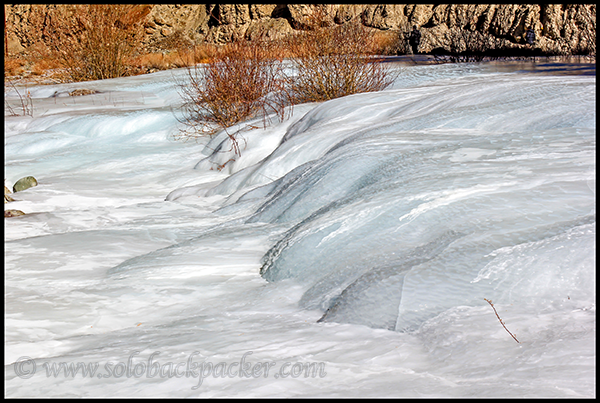 Frozen Rumbak Stream
