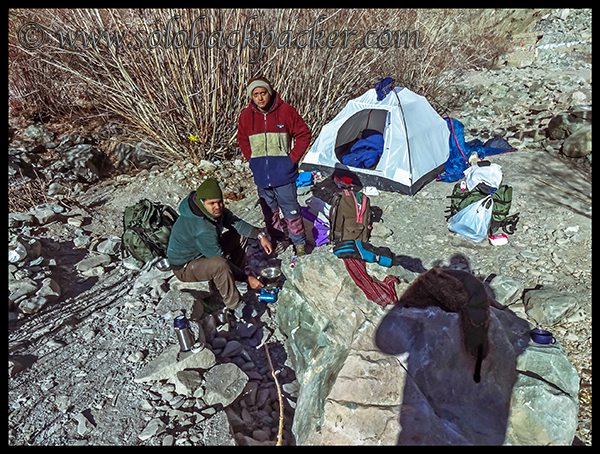 Morning at Hemis National Park