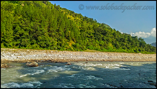 Landscape on the way to Guptkashi