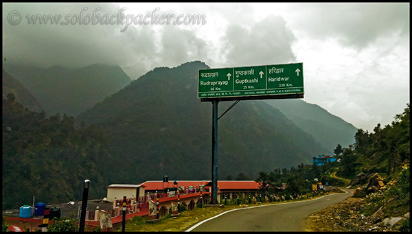 Somewhere between Guptkashi and Sonprayag