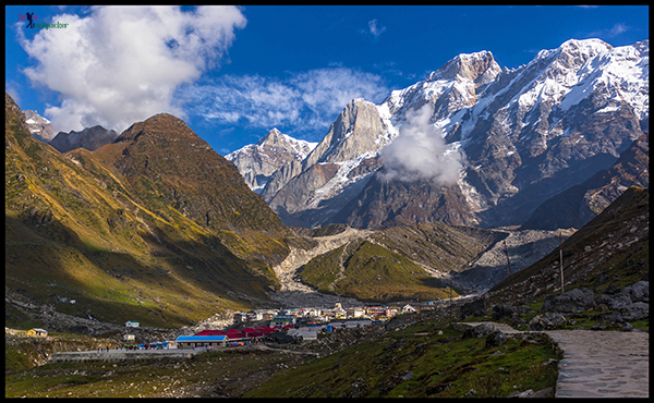 First Glance Of Kedarnath Temple