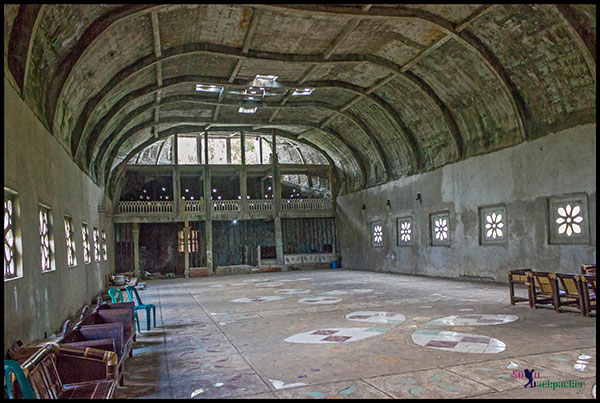 Interior of The Chicken Church