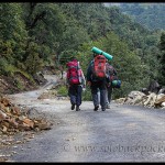 Roopkund Trek 3: Day One Trekking from Lohajung to Wan Village