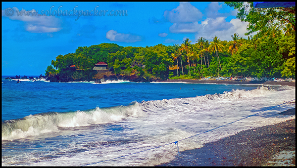 High Tide at Tulamben Beach