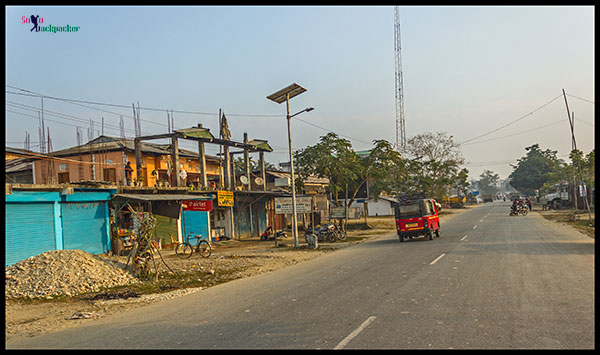 Stilwell Road Passes Through Jagun Town