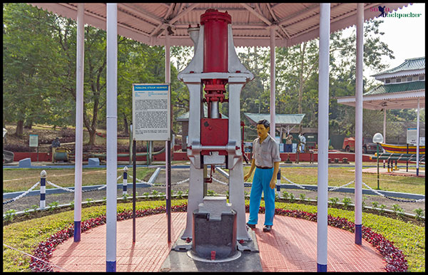 A Steam Hammer at The Oil Museum