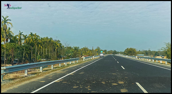 Entering Sadiya and Onwards to Arunachal Pradesh from Assam