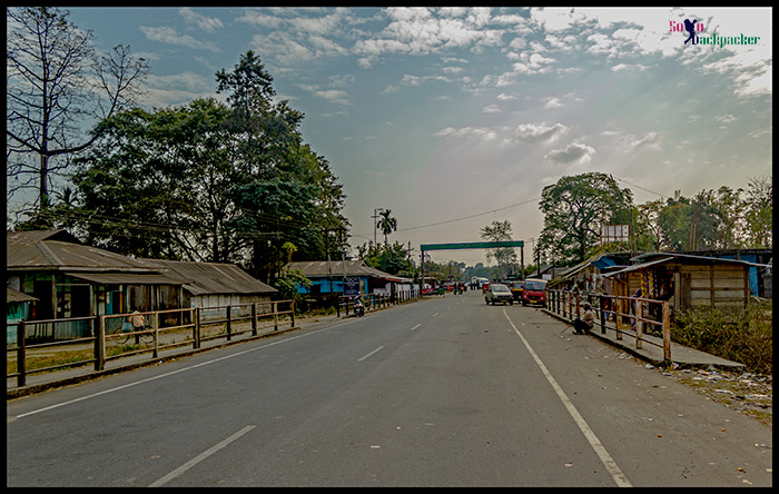Shantipur Checkpost on Assam-Arunachal Border
