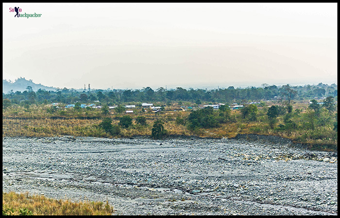 View from the hills outside Roing Town