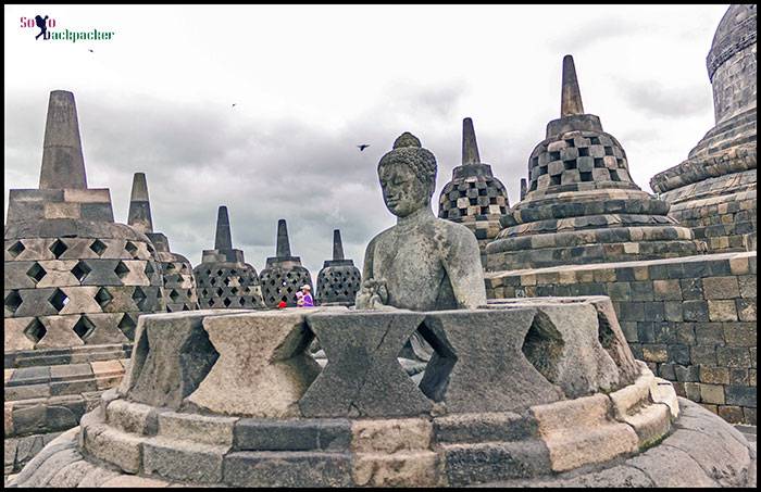 Lord Buddha Statue at Borobudur 