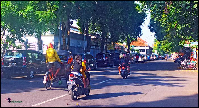 A Street In Yogyakarta City