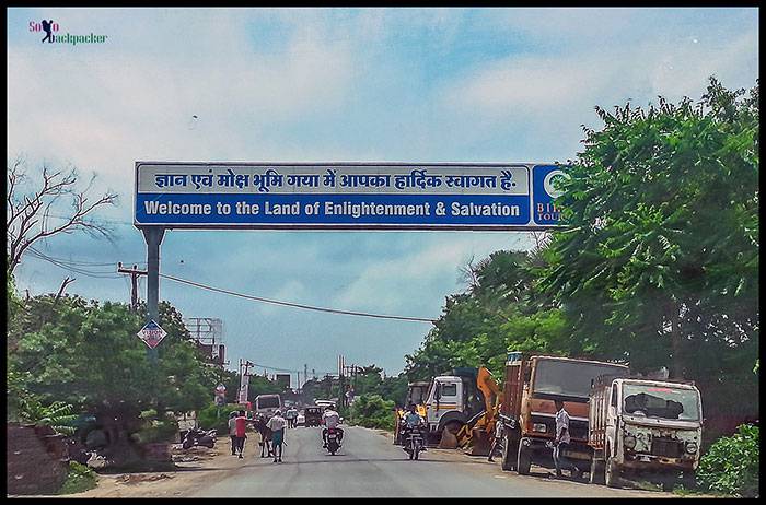 Entering Gaya, Bihar