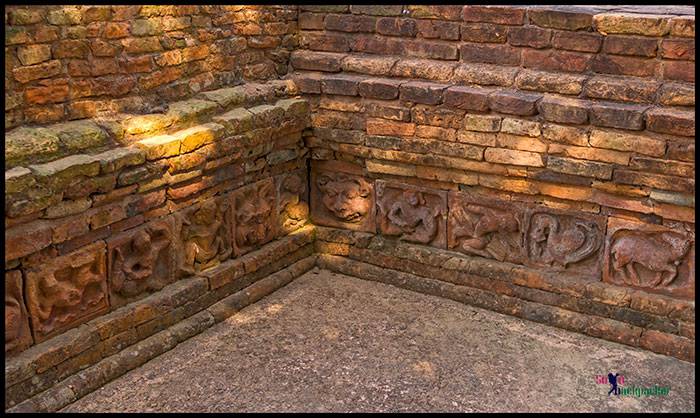 A Carved Panel in the Ancient Monastery of Pilak 