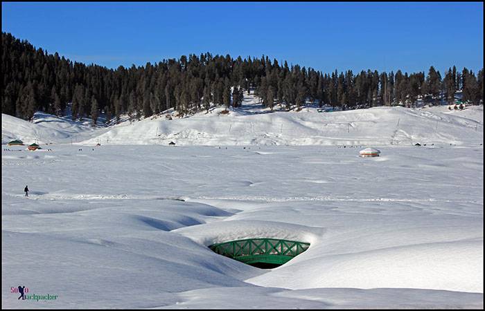 Snowbound Gulmarg