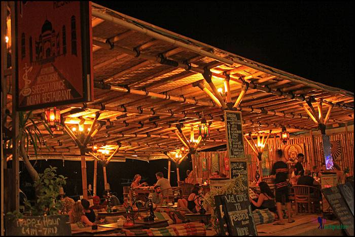 A Restaurant at Gili Trawangan