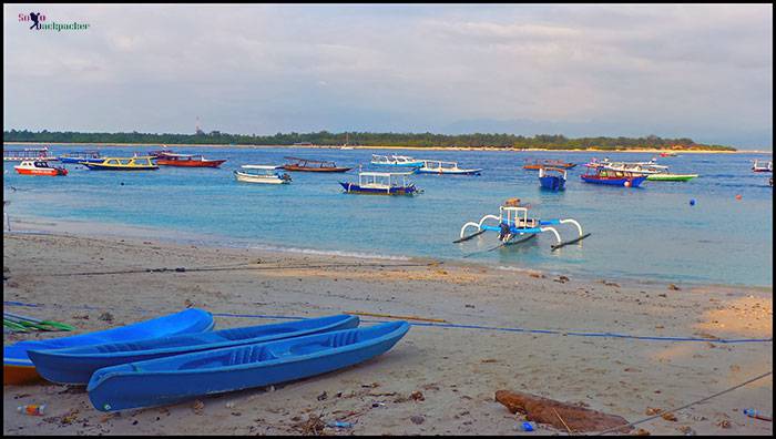 A Beach at Gili Trawangan 