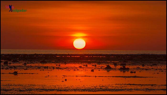 Sunset from Gili T