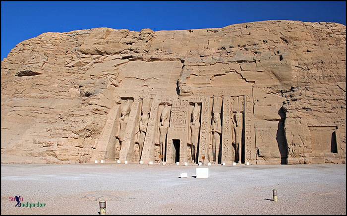 Smaller Temple of Queen Nefertari at Abu Simbel
