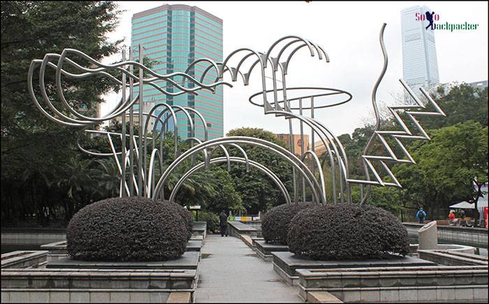 An interesting structure inside Kowloon City Park