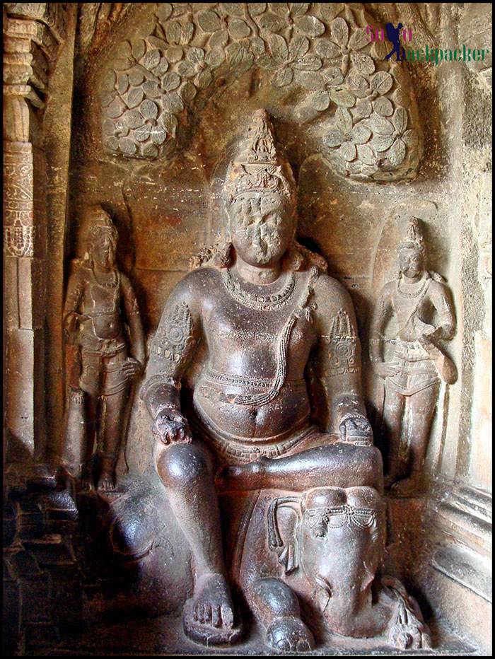 Matanga Yaksha at Ellora