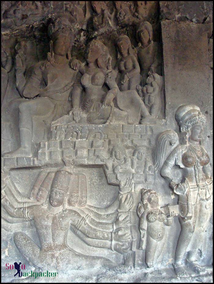 Ravana Under Kailasa