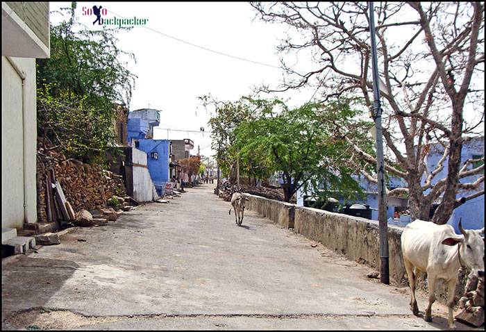 Small village inside the fort