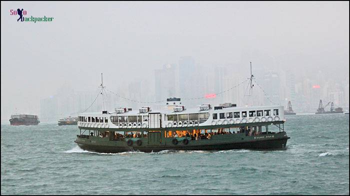 Star Ferry from Central Pier to Kowloon
