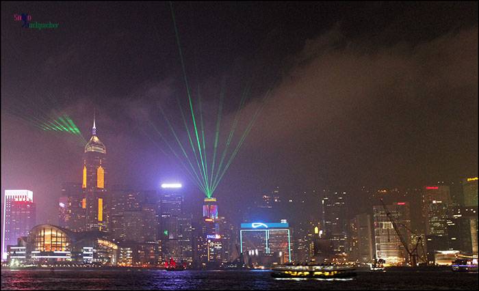 Symphony of Lights at Victoria Harbour