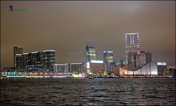 Tsim Sha Tsui Promenade in the night