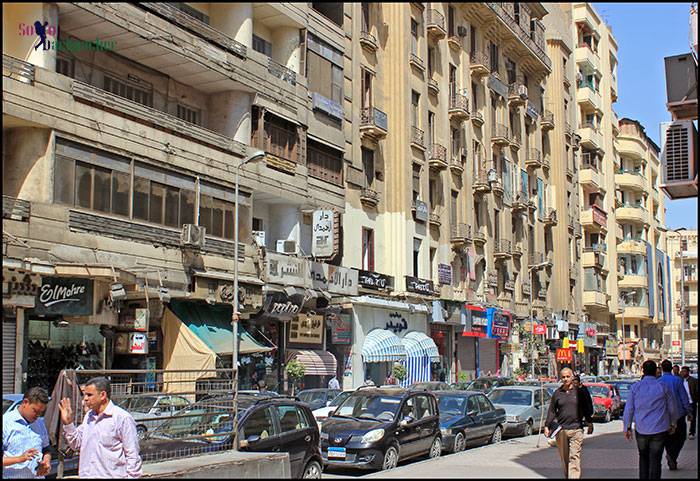 A Street in Downtown Cairo
