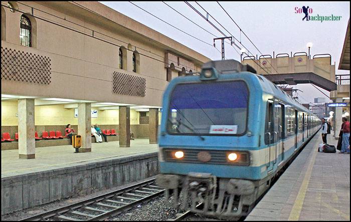 Metro Train in Cairo