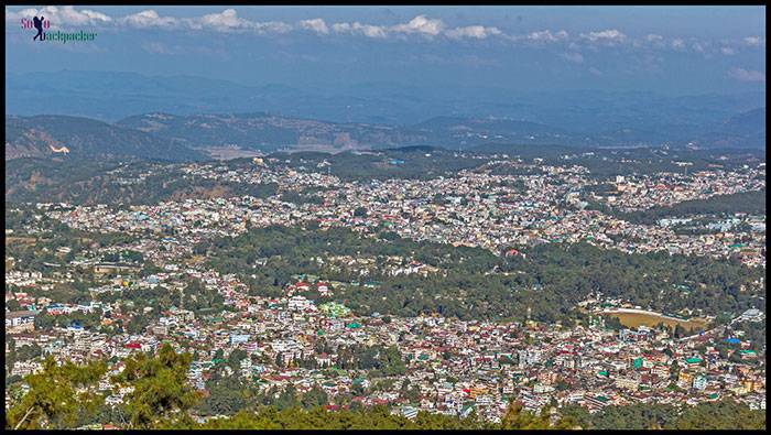 Panoramic View of Shillong City