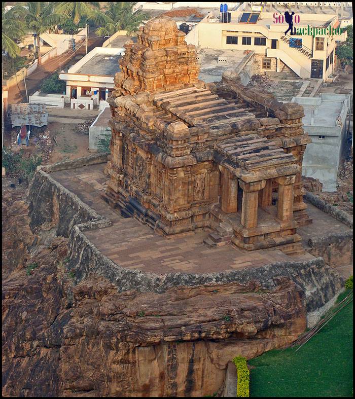 Malegitti Shivalaya at Northern Hill Badami