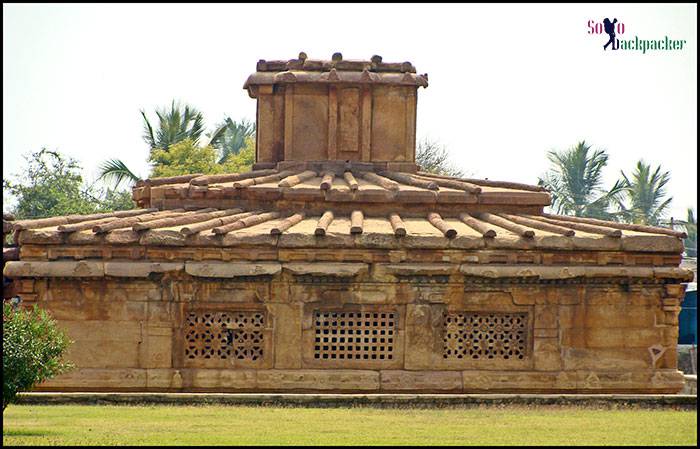 Stone Logs at Lad Khan Temple