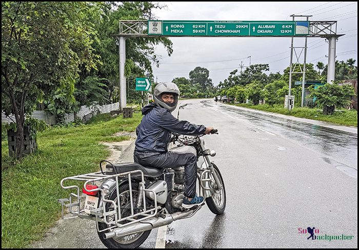 Riding a Bullet on Namsai Tezu Highway